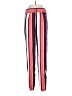 Express 100% Polyester Stripes Red Casual Pants Size 8 Long - photo 2