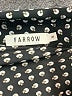 Farrow Polka Dots Black Long Sleeve Blouse Size S - photo 7