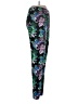 Agnes & Dora Floral Purple Active Pants Size L - photo 4