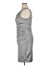 David's Bridal Gray Cocktail Dress Size 14 - photo 5