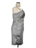 David's Bridal Gray Cocktail Dress Size 14 - photo 4