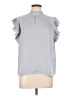 Maison d' Amelie 100% Polyester Gray Sleeveless Blouse Size L - photo 1