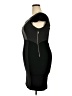 6th & LN Color Block Black Cocktail Dress Size 14 - photo 5