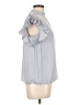 Maison d' Amelie 100% Polyester Gray Sleeveless Blouse Size L - photo 4