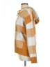 RACHEL Rachel Roy Checkered-gingham Orange Pullover Sweater Size L - photo 5
