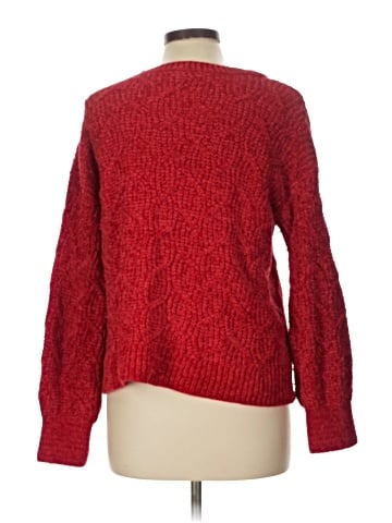 Pink Rose Pullover Sweater (view 2)