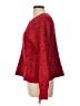 Pink Rose 100% Polyester Tweed Red Pullover Sweater Size L - photo 5