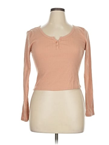 Hippie Rose Long Sleeve Henley (view 1)