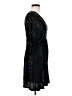 Sequin 100% Rayon Stars Black Cocktail Dress Size M - photo 4