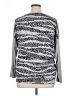Zac & Rachel Silver Long Sleeve Blouse Size 1X - photo 2