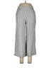 Max Studio Stripes Silver Black Linen Pants Size L - photo 1