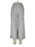 Max Studio Stripes Silver Black Linen Pants Size L - photo 2