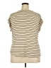 Mystree Tan Short Sleeve Top Size 2X - photo 2