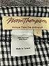 Norm Thompson Houndstooth Silver Long Sleeve Blouse Size L - photo 7
