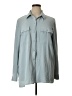 Hilary Radley 100% Polyester Gray Long Sleeve Blouse Size XL - photo 1