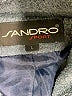 Sandro Sportswear Solid Gray Coat Size L - photo 6
