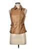 Charlotte Russe 100% Polyurethane Tan Vest Size M - photo 1