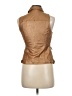 Charlotte Russe 100% Polyurethane Tan Vest Size M - photo 2