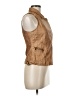 Charlotte Russe 100% Polyurethane Tan Vest Size M - photo 4