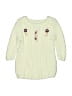Piper and Posie Yellow Ivory Pullover Sweater Size 3-6 mo - photo 1