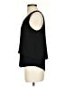 Ann Taylor LOFT 100% Polyester Black Sleeveless Top Size S - photo 5