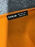 Shein Solid Orange Casual Dress Size 4 - photo 7