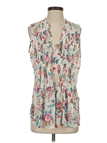 Tolani Sleeveless Silk Top (view 1)
