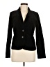 J.Crew 100% Cotton Black Blazer Size 6 - photo 1