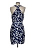 Greylin 100% Silk Print Blue Cocktail Dress Size XS - photo 2