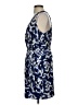 Greylin 100% Silk Print Blue Cocktail Dress Size XS - photo 5