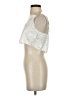 Unbranded 100% Polyester Ivory Sleeveless Top Size S - photo 5