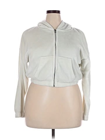 Hippie Rose Zip Up Hoodie (view 1)