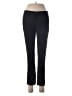 Ecru Solid Black Active Pants Size 2 - photo 1