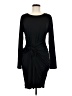 Automet Solid Black Cocktail Dress Size M - photo 1