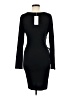 Automet Solid Black Cocktail Dress Size M - photo 2