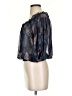 Love 21 100% Polyester Blue 3/4 Sleeve Blouse Size XS - photo 5