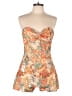 Shein Paisley Orange Romper Size L - photo 1