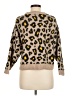 Mango Animal Print Tan Pullover Sweater Size M - photo 2