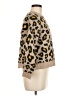 Mango Animal Print Tan Pullover Sweater Size M - photo 4