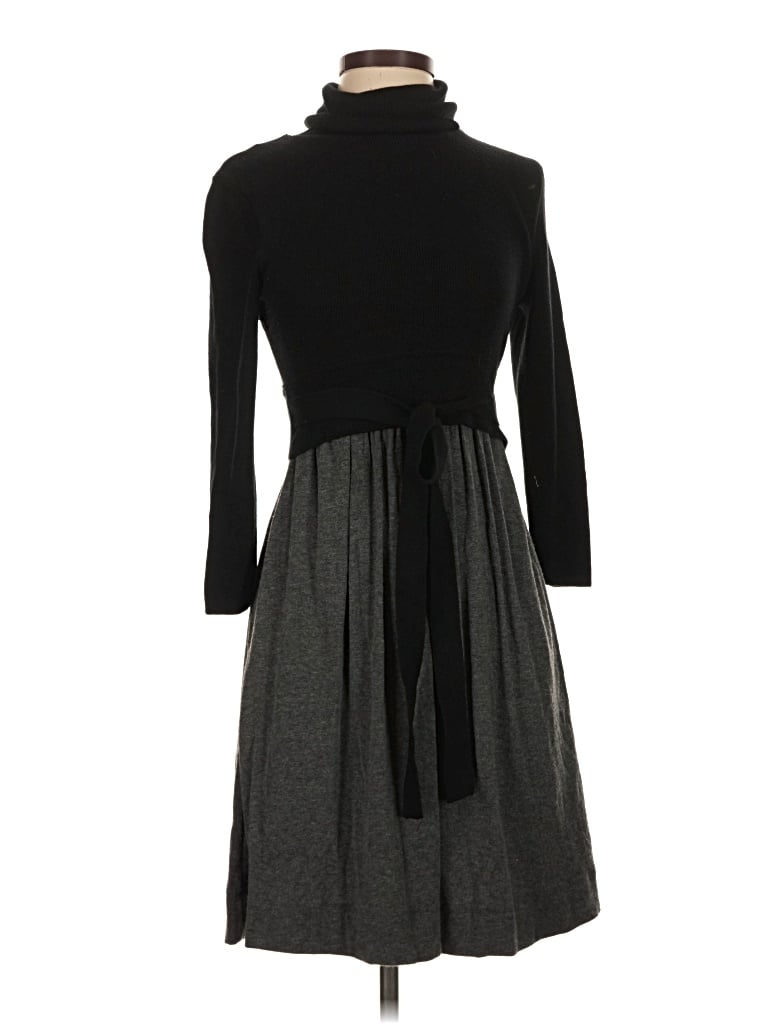 Pre-owned Moth Casual Dress In Black
