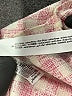 Zara Checkered-gingham Pink Jacket Size XS - photo 7