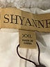 Shyanne 100% Polyester Ivory Coat Size XXL - photo 6