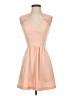 BCBGeneration 100% Polyester Solid Pink Cocktail Dress Size 0 - photo 1