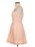 BCBGeneration 100% Polyester Solid Pink Cocktail Dress Size 0 - photo 5