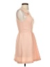BCBGeneration 100% Polyester Solid Pink Cocktail Dress Size 0 - photo 4