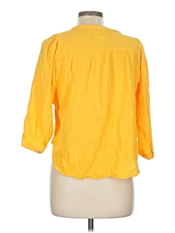 Honorine 3/4 Sleeve Button-Down Shirt (view 2)