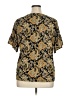 MICHAEL Michael Kors Gold Short Sleeve Blouse Size XL - photo 2