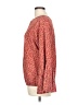Coeur De Vague Red Long Sleeve Blouse Size L - photo 5