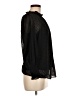 Mustard Seed 100% Polyester Black Long Sleeve Blouse Size M - photo 4