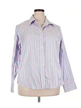 Lands' End Long Sleeve Button Down Shirt